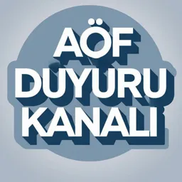 AÖF DUYURU KANALI